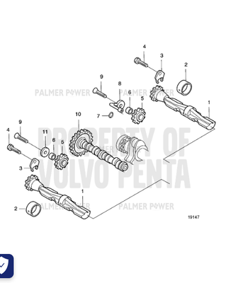 Order VOLVO PENTA 20555440 Bushing Order VOLVO PENTA 20555440 Bushing