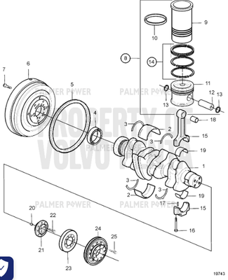 Order VOLVO PENTA 20565188 Bearing Order VOLVO PENTA 20565188 Bearing
