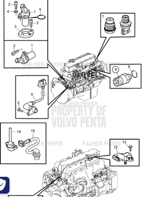 Order VOLVO PENTA 20585484 Level Sensor | Coolant