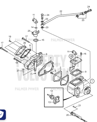 Order VOLVO PENTA 20590582 Governor