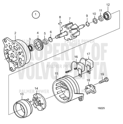 Order VOLVO PENTA 20747520 Alternator
