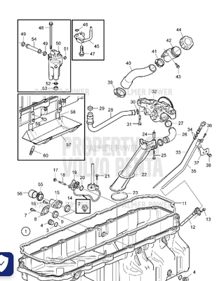 Order VOLVO PENTA 20775763 Oil Pan