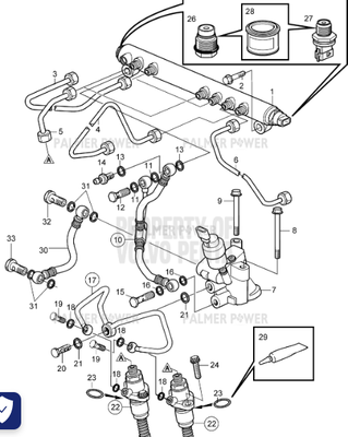 Order VOLVO PENTA 20794242 Pressure Pipe