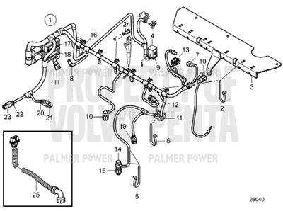 Order VOLVO PENTA 20864600 Bracket