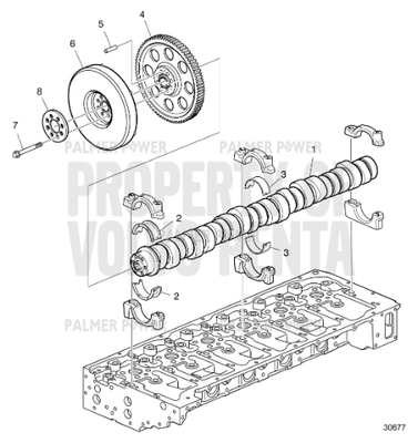 Order VOLVO PENTA 20894565 Camshaft Order VOLVO PENTA 20894565 Camshaft