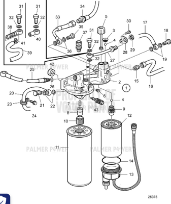 Order VOLVO PENTA 20909822 Fuel Pipe