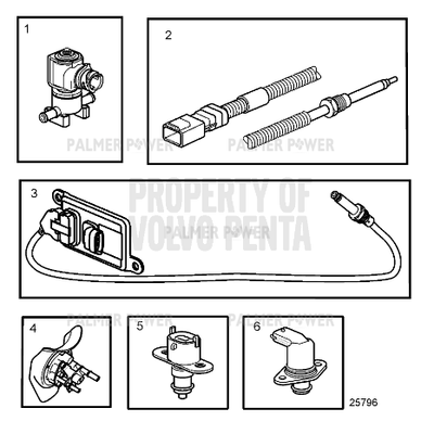 Order VOLVO PENTA 20933795 Solenoid Valve
