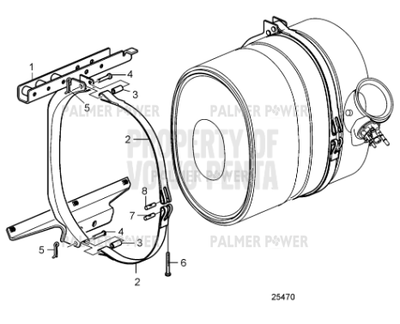 Order VOLVO PENTA 20974347 Bracket