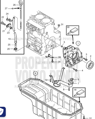 Order VOLVO PENTA 21034764 Oil Strainer