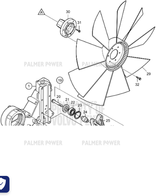 Order VOLVO PENTA 21087704 Pulley