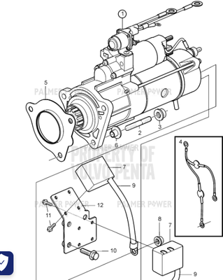 Order VOLVO PENTA 21100733 Cable Kit