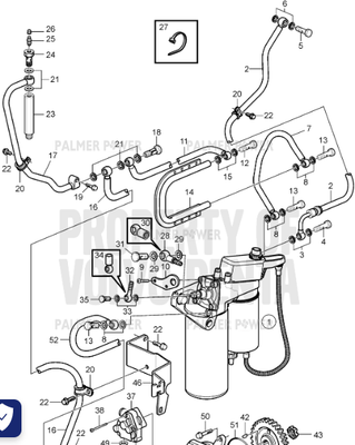 Order VOLVO PENTA 21113997 Fuel Pipe