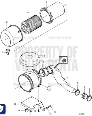 Order VOLVO PENTA 21140359 Bracket
