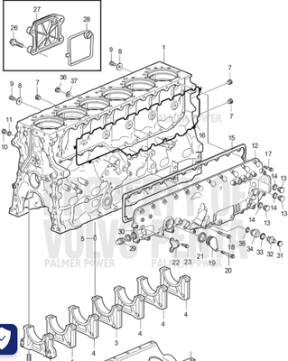 Order VOLVO PENTA 21146263 Nipple