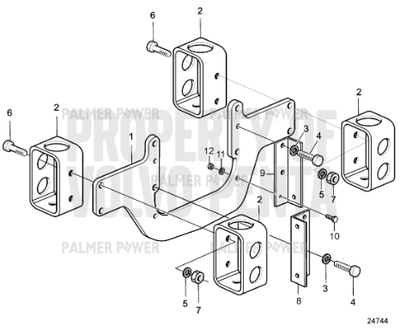 Order VOLVO PENTA 21156350 Bracket | Left Order VOLVO PENTA 21156350 Bracket | Left