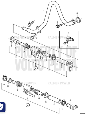 Order VOLVO PENTA 21162579 Water Outlet Pipe Order VOLVO PENTA 21162579 Water Outlet Pipe