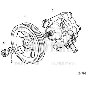 Order VOLVO PENTA 21180447 Pulley