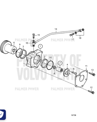 Order VOLVO PENTA 21249485 Gear
