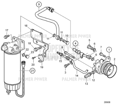 Order VOLVO PENTA 21275495 Bracket