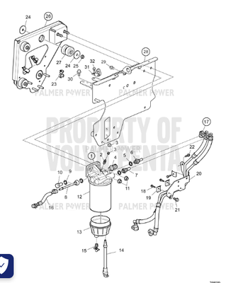 Order VOLVO PENTA 21283474 Bowl | Bowl Fuel Filter, Waterseparation