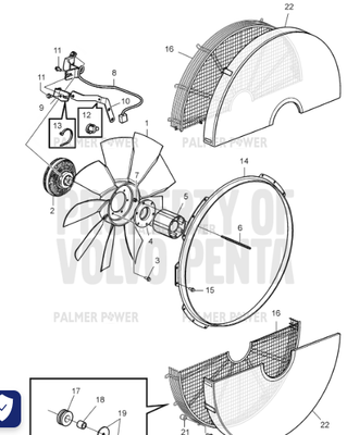 Order VOLVO PENTA 21305942 Adapter