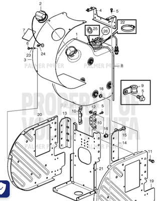 Order VOLVO PENTA 21314967 Cover
