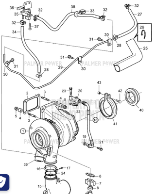 Order VOLVO PENTA 21316210 Turbocharger