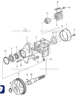 Order VOLVO PENTA 21347696 Seawater Pump | Wear Part Set Order VOLVO PENTA 21347696 Seawater Pump | Wear Part Set