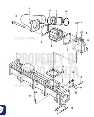 Order VOLVO PENTA 21359985 Charge Air Pipe