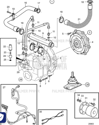 Order VOLVO PENTA 21509615 Roller Kit