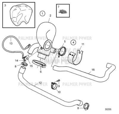 Order VOLVO PENTA 21511542 Hose
