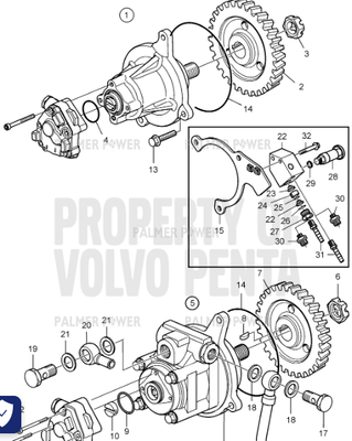 Order VOLVO PENTA 21559978 Bracket