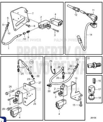 Order VOLVO PENTA 21591757 Pressure Hose