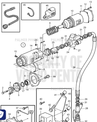 Order VOLVO PENTA 21612817 Bracket