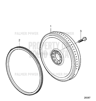 Order VOLVO PENTA 21631903 Flywheel