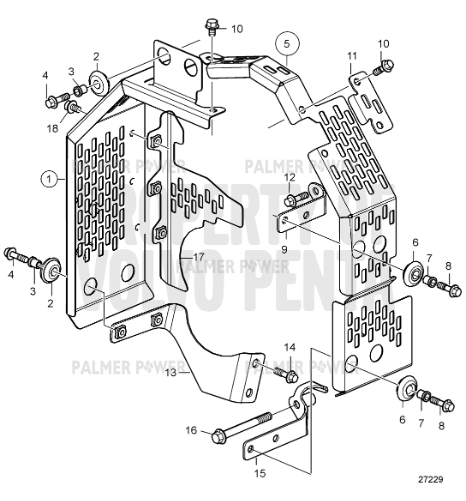 Order VOLVO PENTA 21637669 Bracket