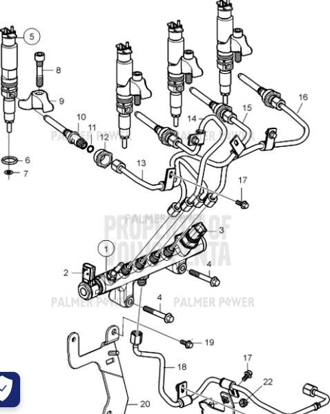Order VOLVO PENTA 21675458 Common Rail