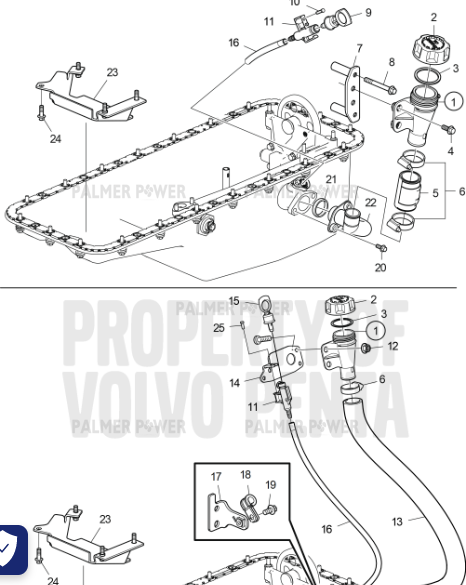 Order VOLVO PENTA 21749331 Oil Dipstick