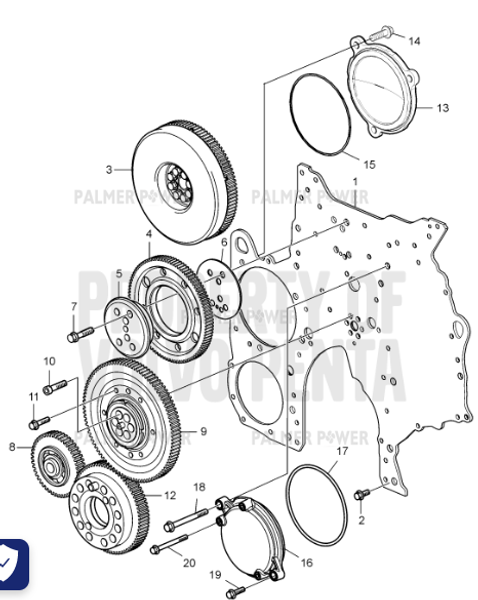 Order VOLVO PENTA 21872746 Cover