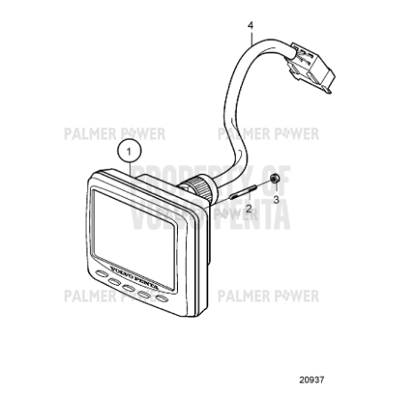Order VOLVO PENTA 22058217 Display