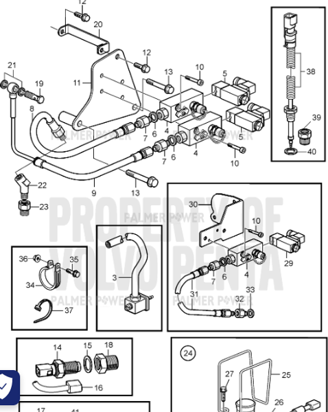 Order VOLVO PENTA 22199379 Wiring Harness