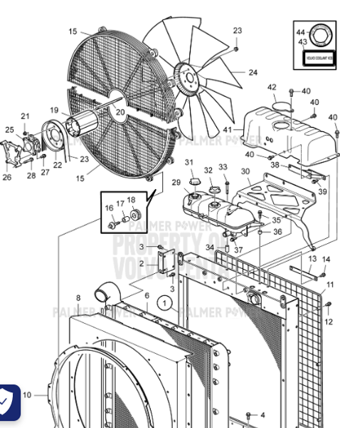Order VOLVO PENTA 22275091 V-Ribbed Belt