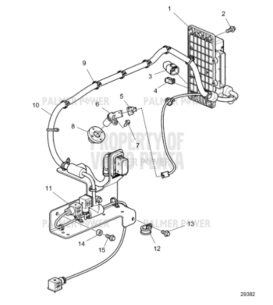 Order VOLVO PENTA 22284921 Wiring Harness