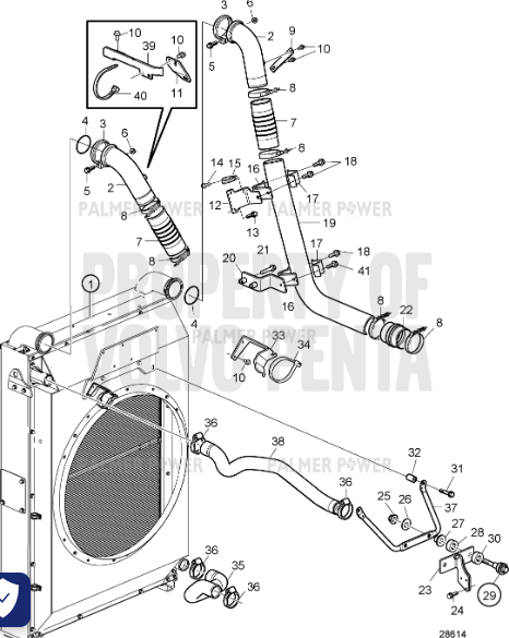 Order VOLVO PENTA 22302483 Bracket
