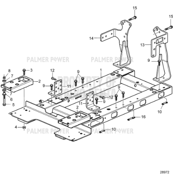 Order VOLVO PENTA 22624303 Bracket
