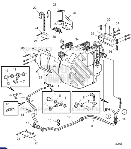 Order VOLVO PENTA 22679958 Bracket
