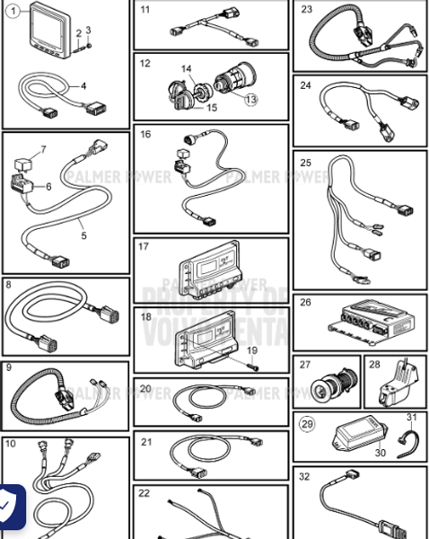 Order VOLVO PENTA 22810677 Wiring Harness