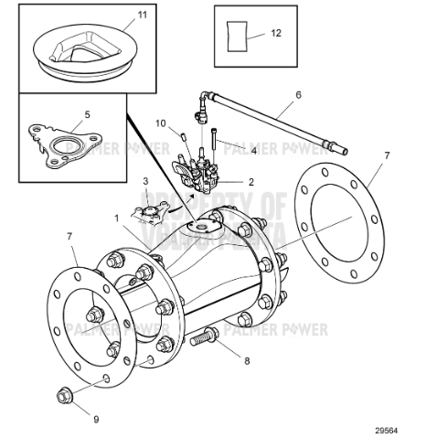 Order VOLVO PENTA 22892589 Gasket