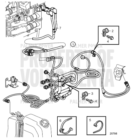 Order VOLVO PENTA 22957942 Wiring Harness