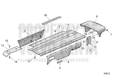 Order VOLVO PENTA 22958225 Support